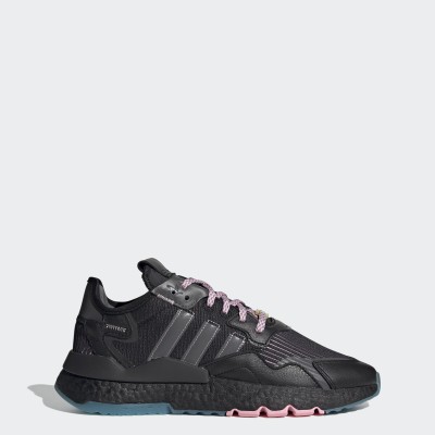 adidas ORIGINALS Ninja Nite慢跑鞋男款黑色Q47198
